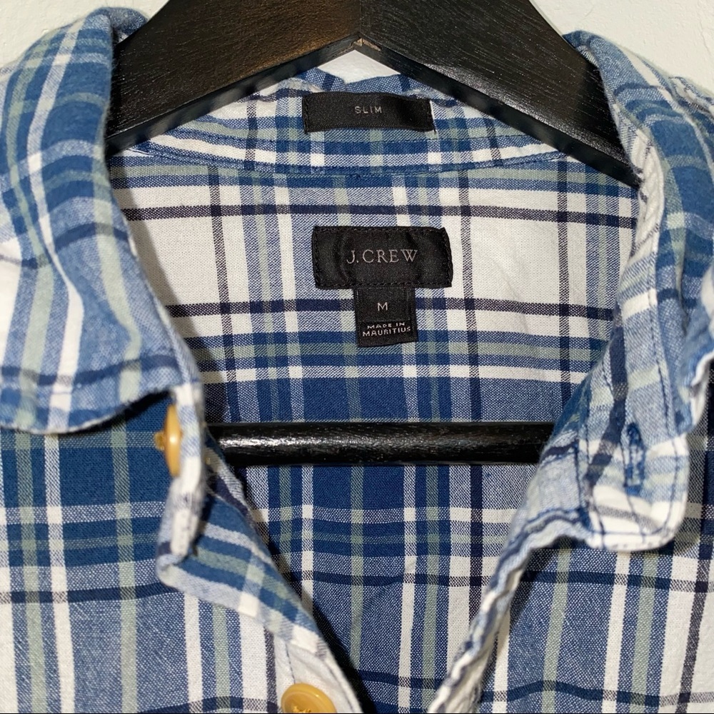 J.Crew Slim cotton oxford shirt - Picture 2 of 2